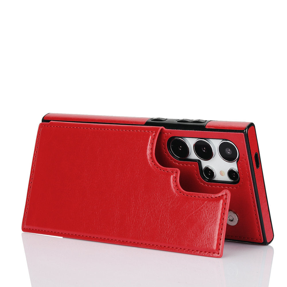 Samsung Case Protective Cover, Card Holder 21FE Leather Business Type