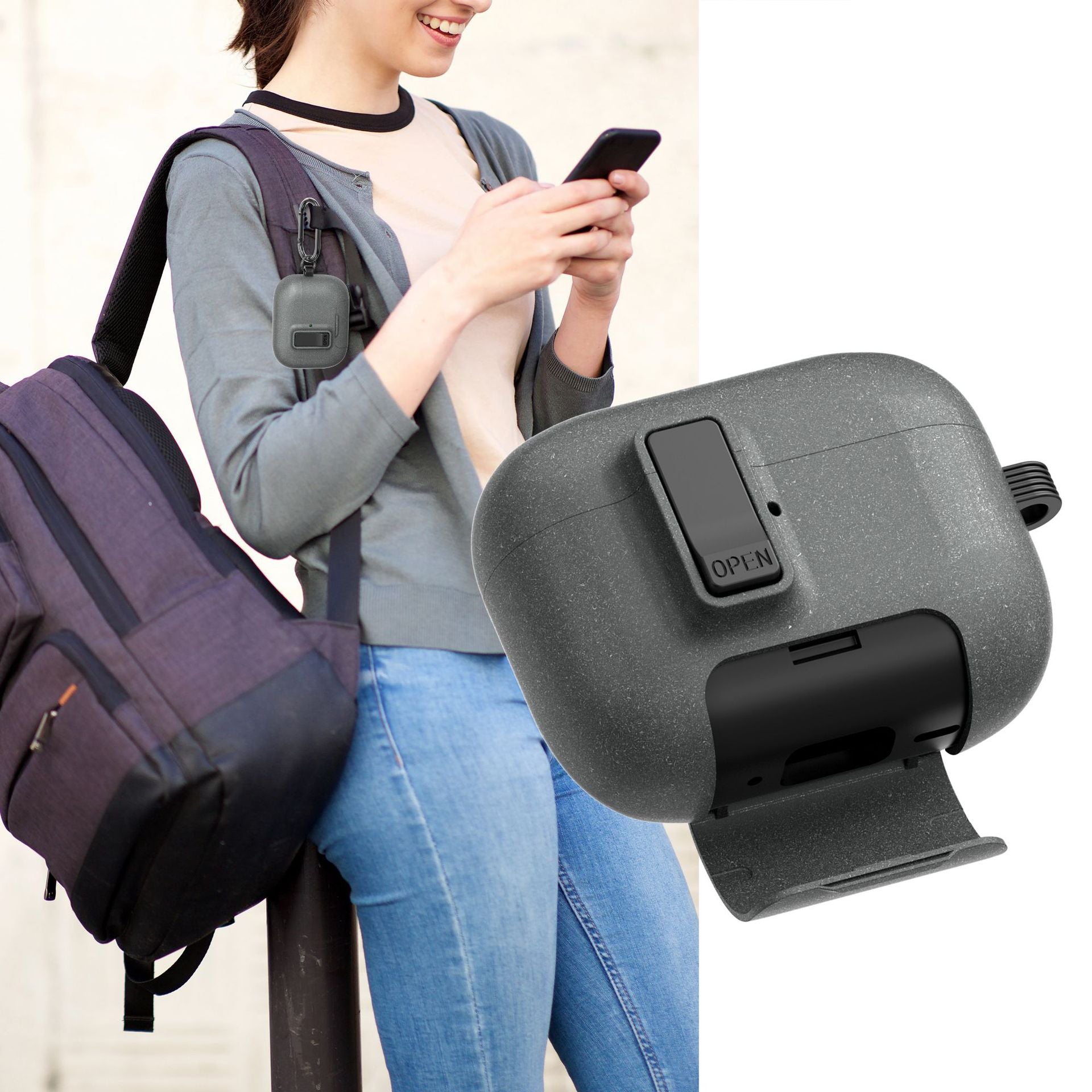 Magnetic Suction Airpods Case-Galaxy