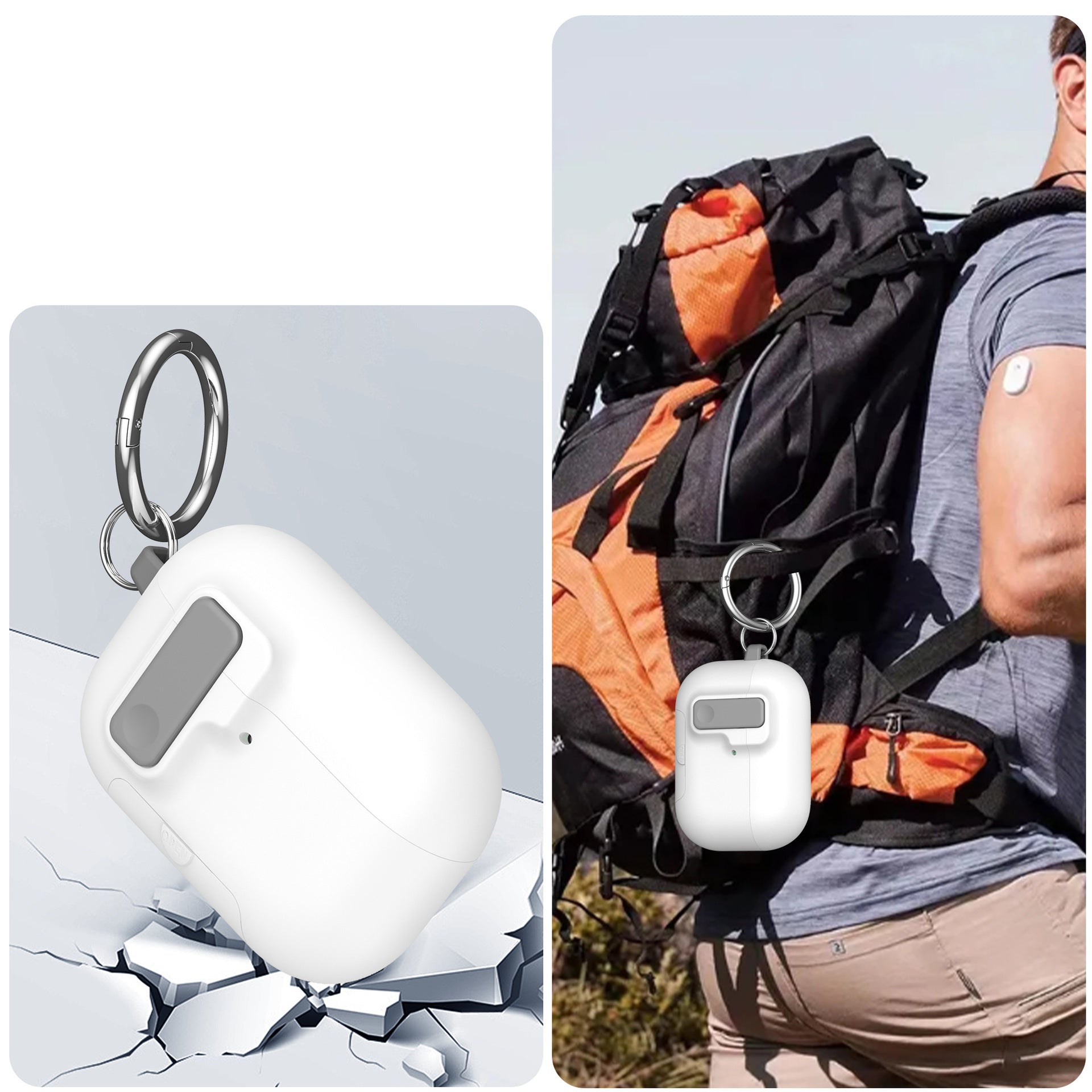 Magnetic Suction Airpods Case-God of War